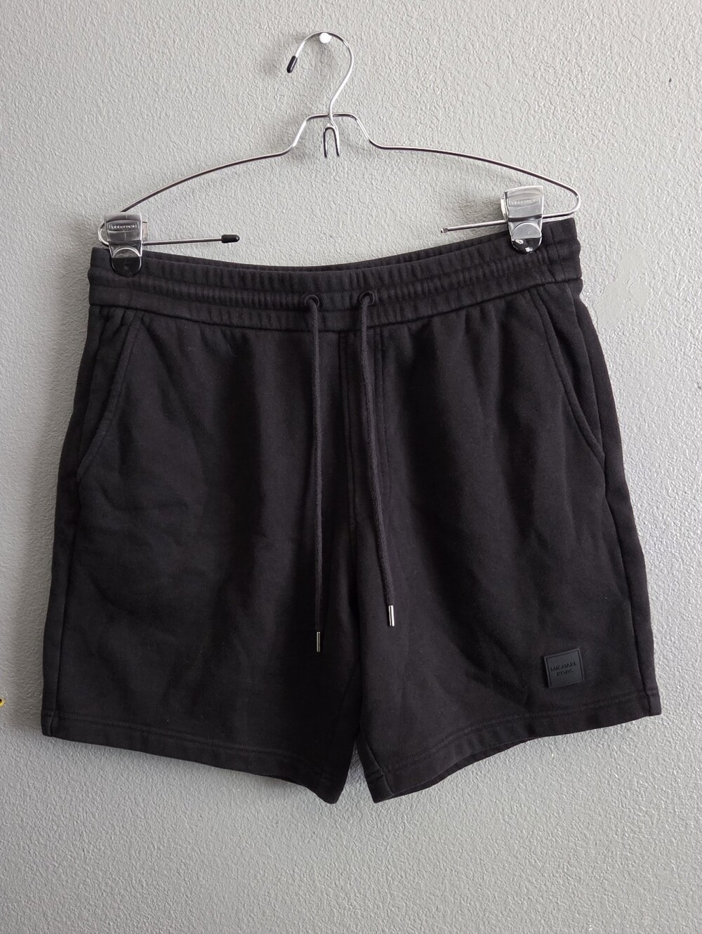 Michael Kors Men's Black Drawstring Shorts - Size   Medium